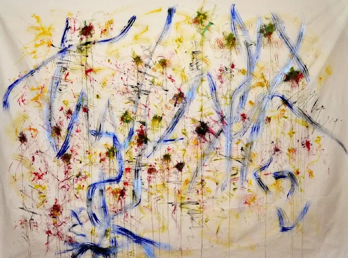 Blue-note-peinture-abstraite-couleurs-Olivia-Appelius Blue-note-peinture-abstraite-couleurs-Olivia-Appelius